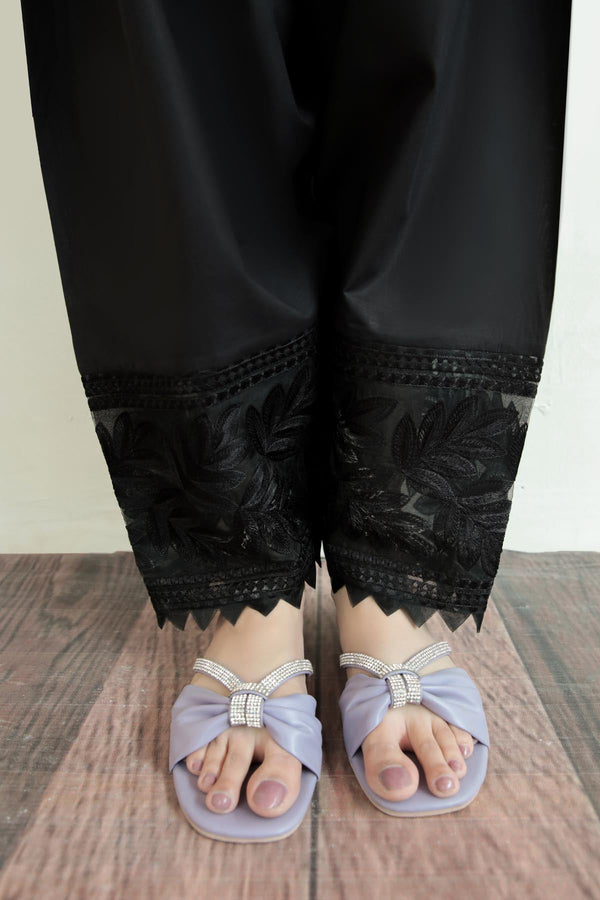 black flower