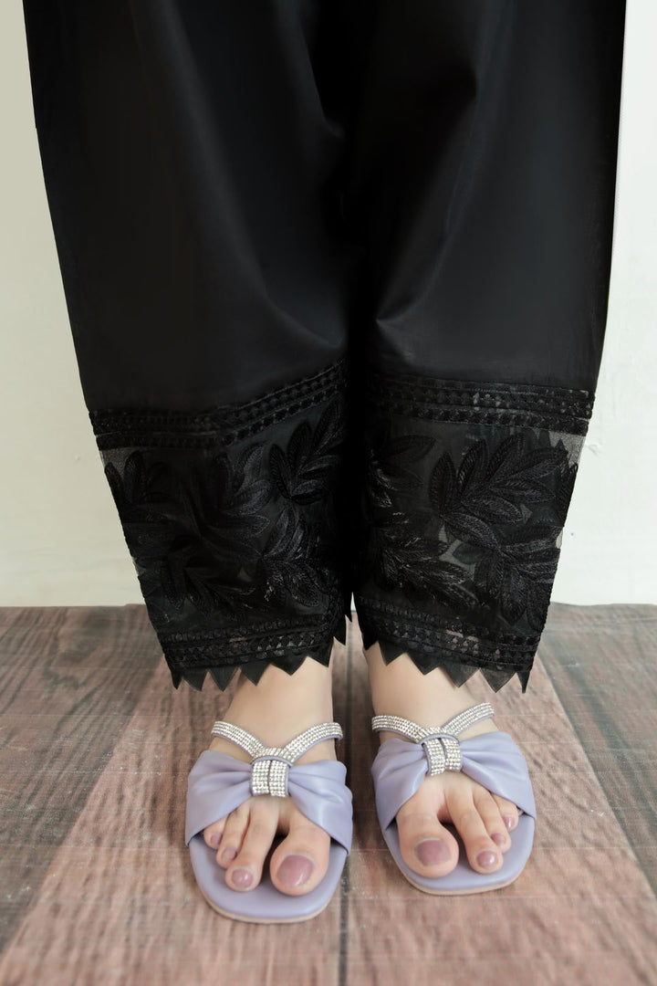 black flower